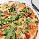Pizza Genovese Di Pollo Pesto (SGD $21) @ PizzaExpress.