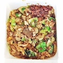 Shanghai Fried Rice With Braised Beef And Brussels Sprouts (SGD $8.30) @ Wok Hey.