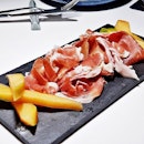 Prosciutto Parma Ham & Rock Melon (SGD $16.10) @ Cavemen Restaurant & Bar.