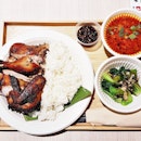 Signature Issan Grilled Chicken Set Meal (SGD $13.50) @ Kor Kai.
