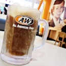 Root Beer Float (SGD $3.50) @ A&W.