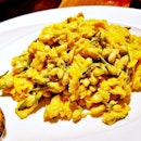 Stir-Fried Eggs With Jasmine Petals (SGD $11.90) @ Yun Nans Restaurant.