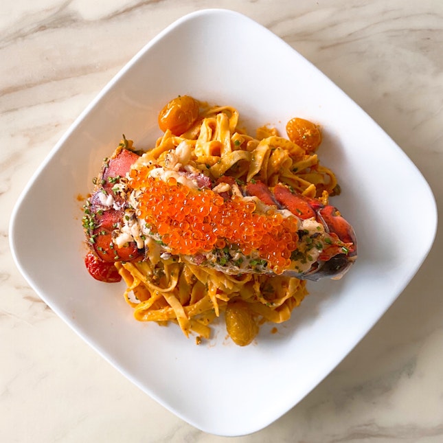 Whole Lobster Tail Tagliatelle (Delivery) | S$28+