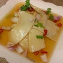 Thai Style Sliced Abalone (S$8.00).