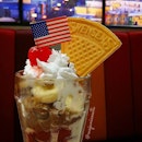 My favourite Swensen's sundae ~ Coit Tower.  Complimentary BD treat.