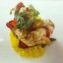 Lobster Tail With Corn Mash