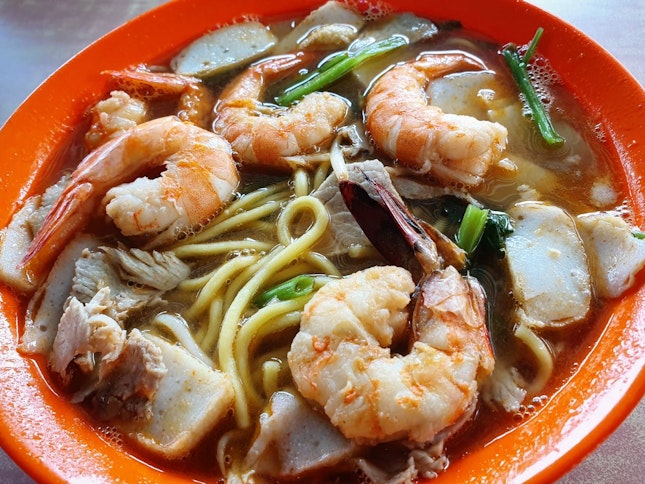 Very Disappointing Prawn Mee