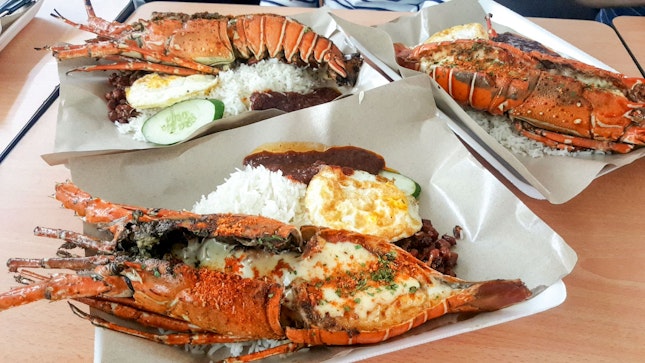 Lobster Nasi Lemak ($22)