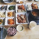 Side dishes can turn out to be main course too #jungsik #traditionalkoreanmeal #burpple #burpplekl