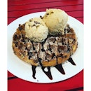 Chocolate waffle, @twoplusone.sg.