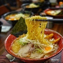 Tokusen Sapporo Miso Ramen ($19.50++) Miso-based pork bone broth with potato wedges, egg, bamboo shoots, leek, bean sprouts, corn, seaweed and two piece of charsiew.