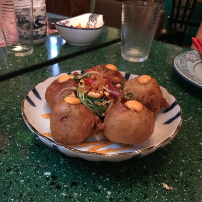 Pork Knuckle Fritters ($18)