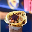 Nutella, sweet potatoes & marshmallow crepe [$4.20] 
For those with a sweet tooth, you would be glad to find that there’s also sweet options for the crepes offered here!