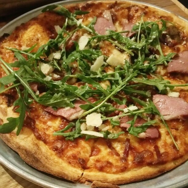 Round Pizza, Triangle Slices