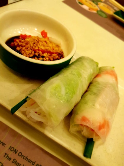Solaria spring roll Where to