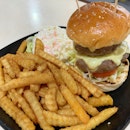 Double Botak burger ($21.40 for the set)