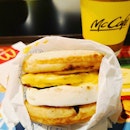 Mcgriddles with Sausage and Egg.