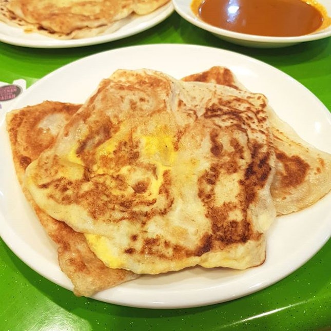 The Egg Prata was such a let down but the Cheese Prata even out the score ✔.