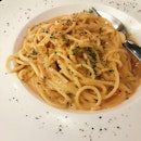 Smoked Salmon Pasta (RM14 / RM16 with a drink)