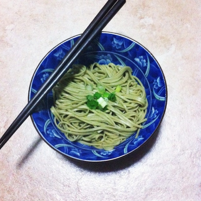 Organic Soba With Honey Soy Sauce