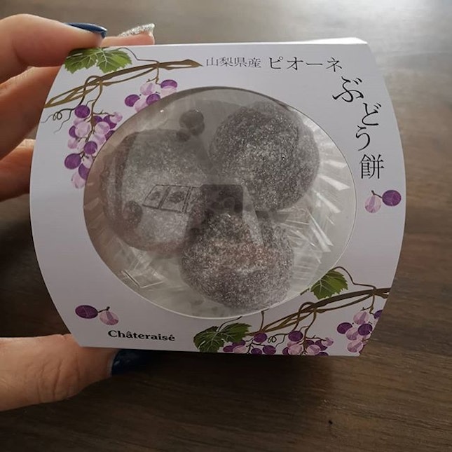 Pione mochi thats flown direct from Japan in limited quantity and only available during weekends!