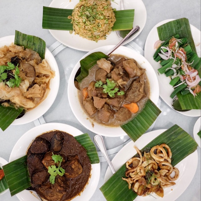 Peranakan Dishes [$104 for all pictured, feeds 5]