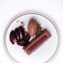 Dessert: Grand Cru Chocolate Bar with Plum and Plum Sorbet (CHF18 = S$26).