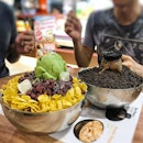 Discovered this Bingsu store in the north, literally underground.