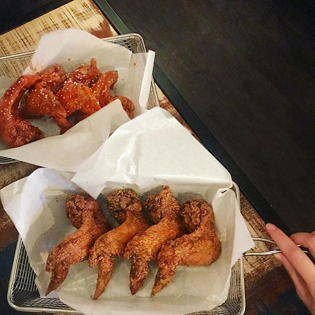 Full of bustling activity noise #TGIF at this Korean fried chicken joint, where you can get your fix of chimaek (chicken and beer).