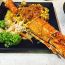 Butter corn #lobster at a Thai restaurant?