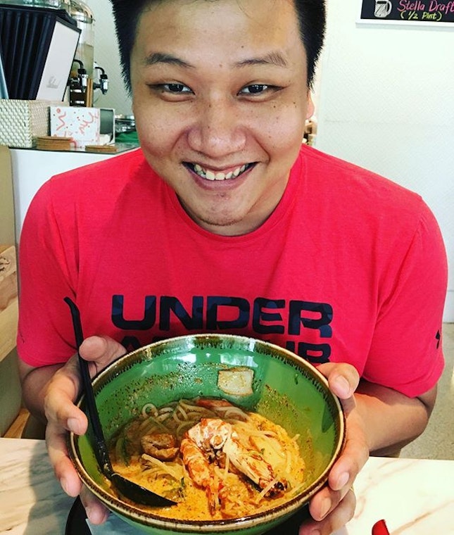 Finally came to try their signature #Laksa.