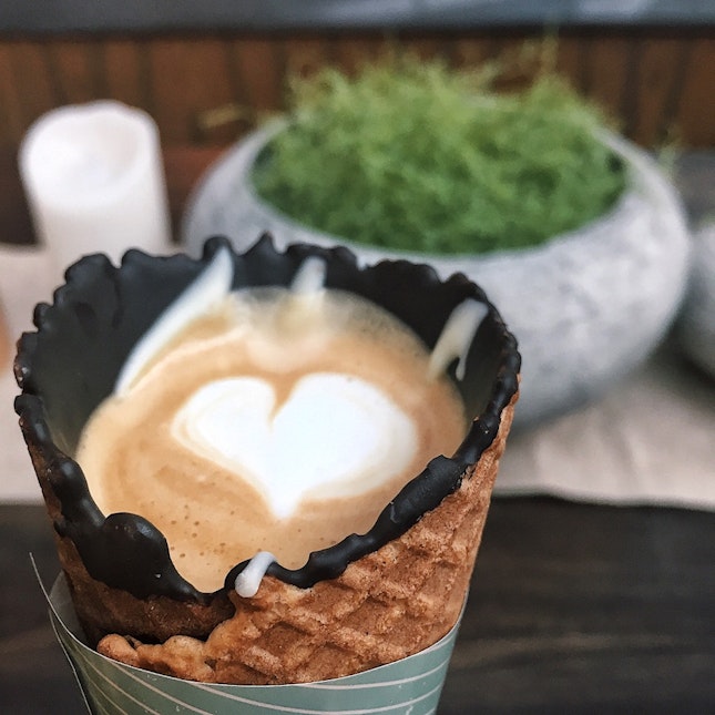 Coffee In A Cone ($8.90)