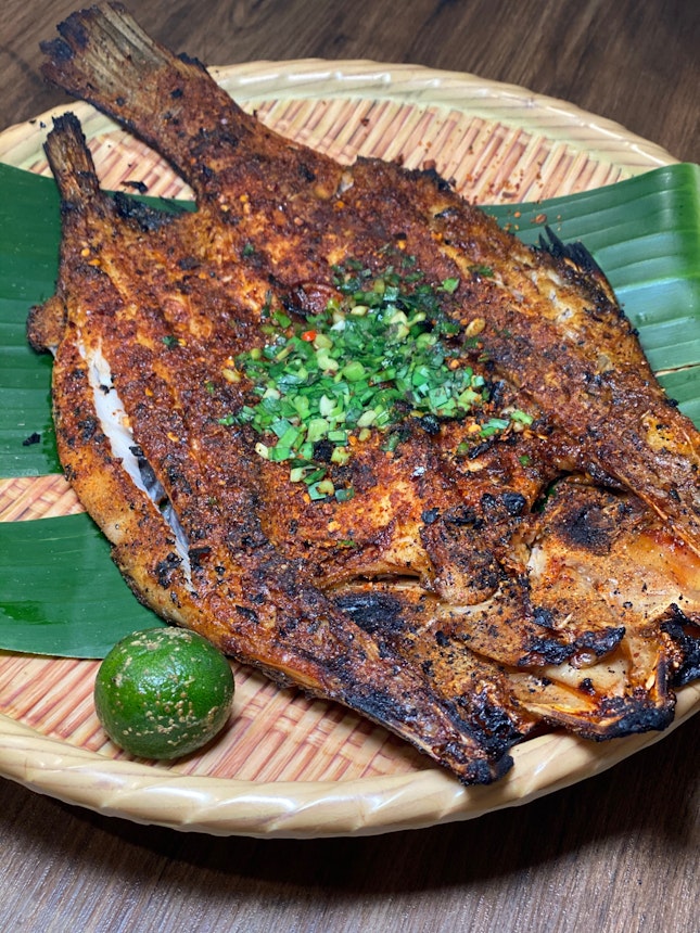 Grilled Seabass with Lemongrass