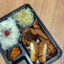 Takeaway bento at supermarket cause most of restaurants / cafes in Japan closed at 8pm.