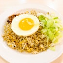 Silverfish Fried Rice With Egg