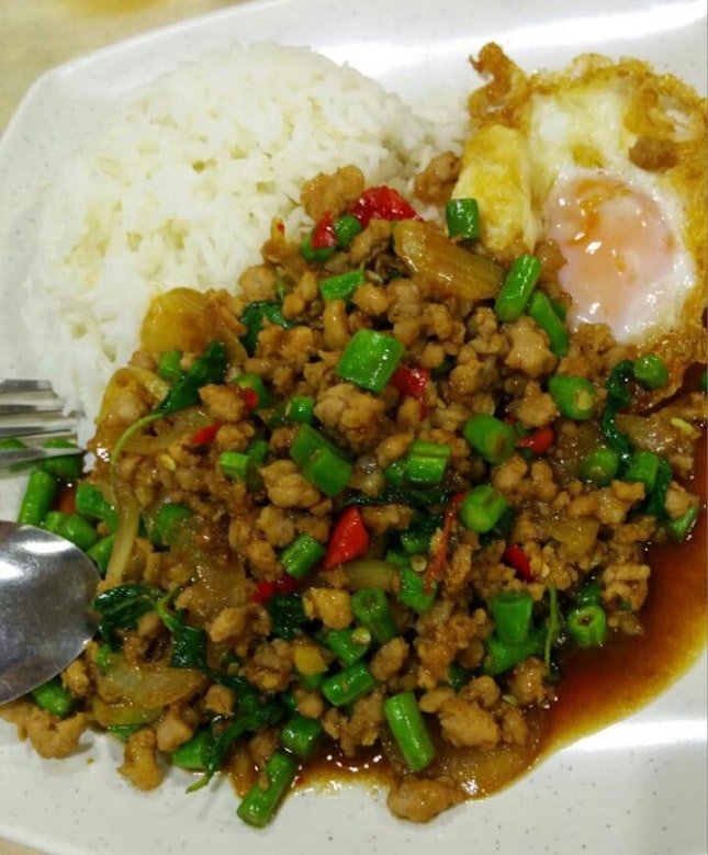 Thai Stall Basil Pork Rice