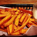 Sweet potato fries :p sweet, savory and sinful!