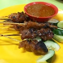 Satay from # 01-10 448 Clementi 448 Market & Food Centre.