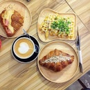 Croissant sandwiches($6.50), cheese fries and coffee(Frm:$4)
*
Personal rating: 3.5/5 
Shop: Plan B
Address: Blk 112 McNair RD 01-207 (S)320112
Opening: 10pm to 10pm (Mon close)
@cafe_planb