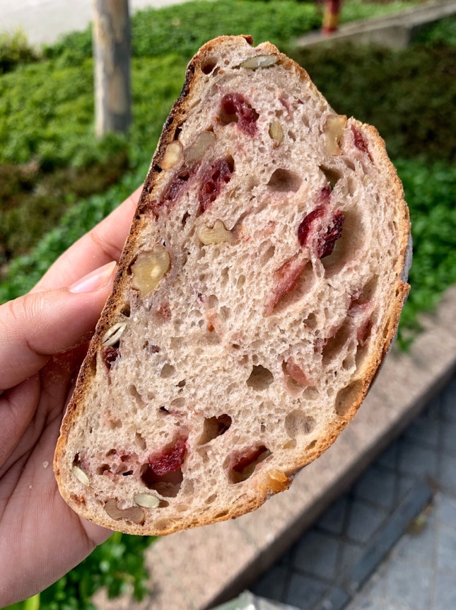 Cranberry Walnut ($7 for half loaf; $12 for full)