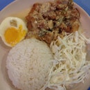 Salted Egg Pork Rice