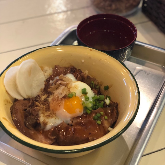 Slow Cooked Beef Rice Bowl