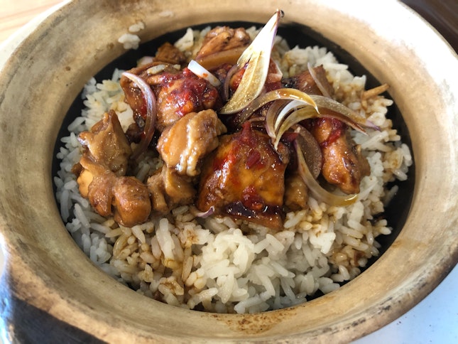Sambal Chicken Claypot Rice