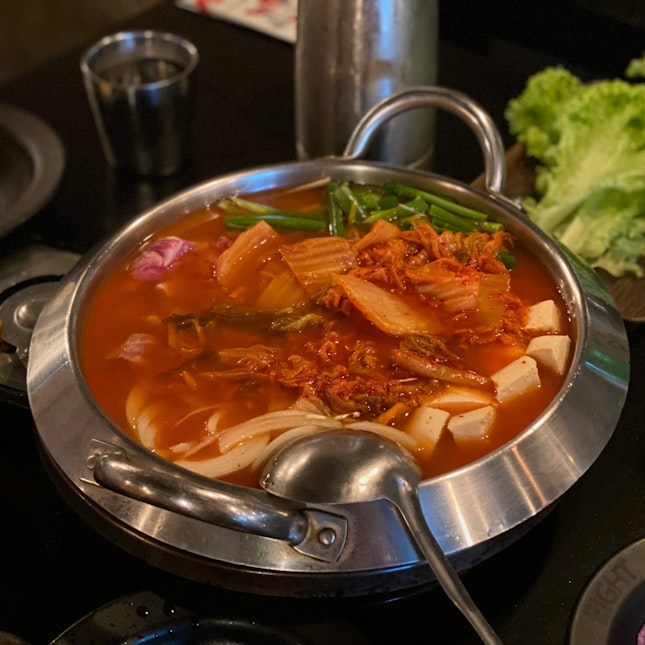 Pork Belly Kimchi Stew