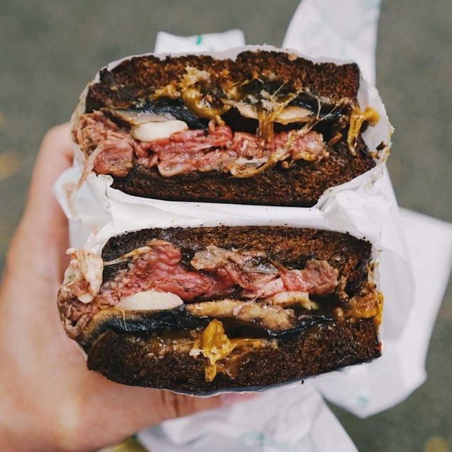 Beef & Marrow Sandwich, PBD x Burnt Ends Collab