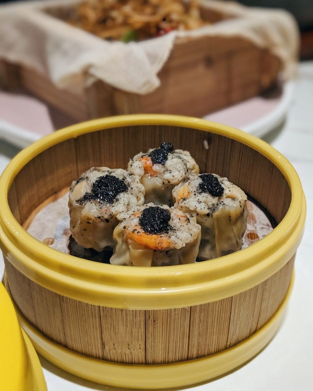 Steamed Siew Mai with Truffle