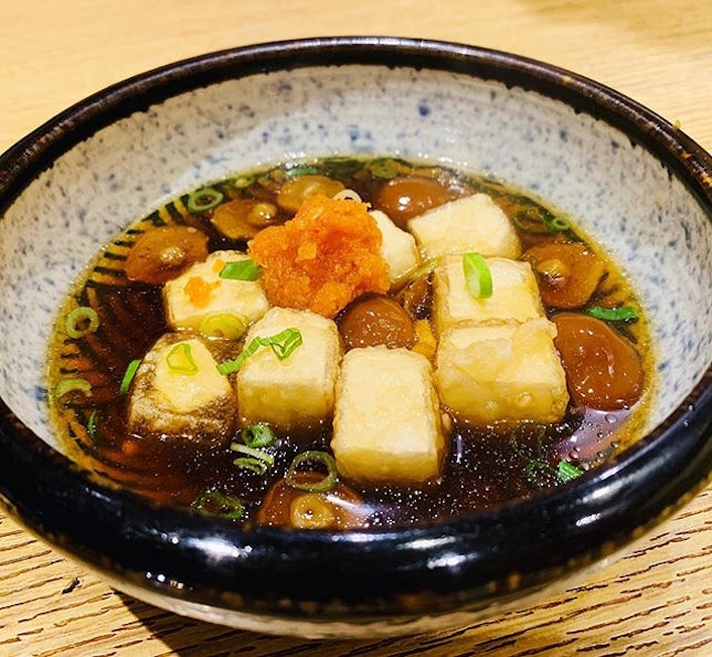 Sunday = Agedashi tofu + Ramen 
#sanpouteiramen
