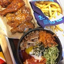Korean Fried Chicken x Bibimbap