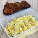 Golden Egg Fried Rice with Pork Chop