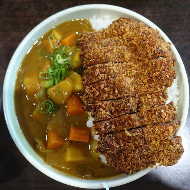 8🌟 / 10🌟 Yummy Pork Katsu Curry @ AU $13.90 from Silver Sushi Japanese Dine in and Takeaway Restaurant